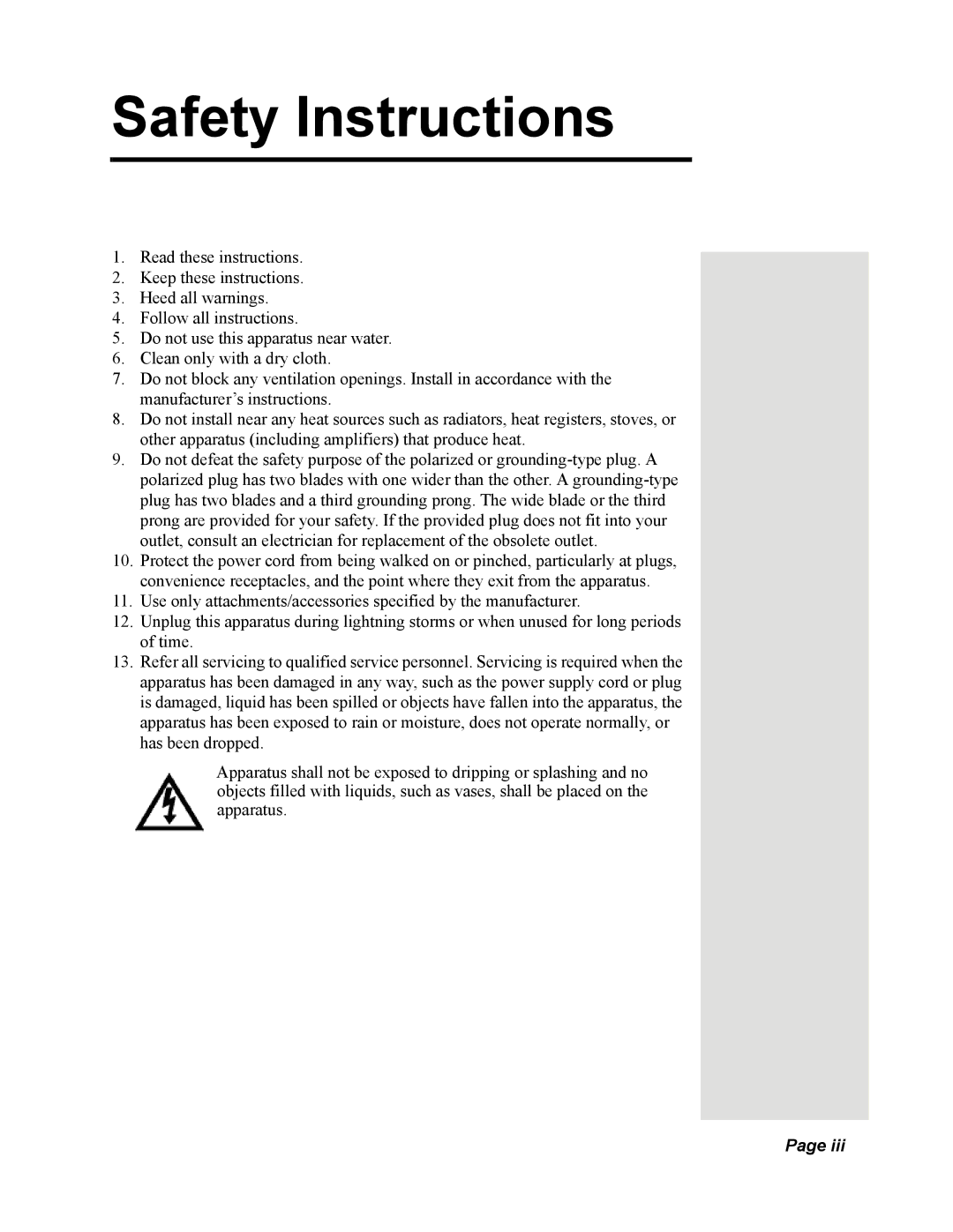 Dish Network 123698, Duo 322 manual Safety Instructions 