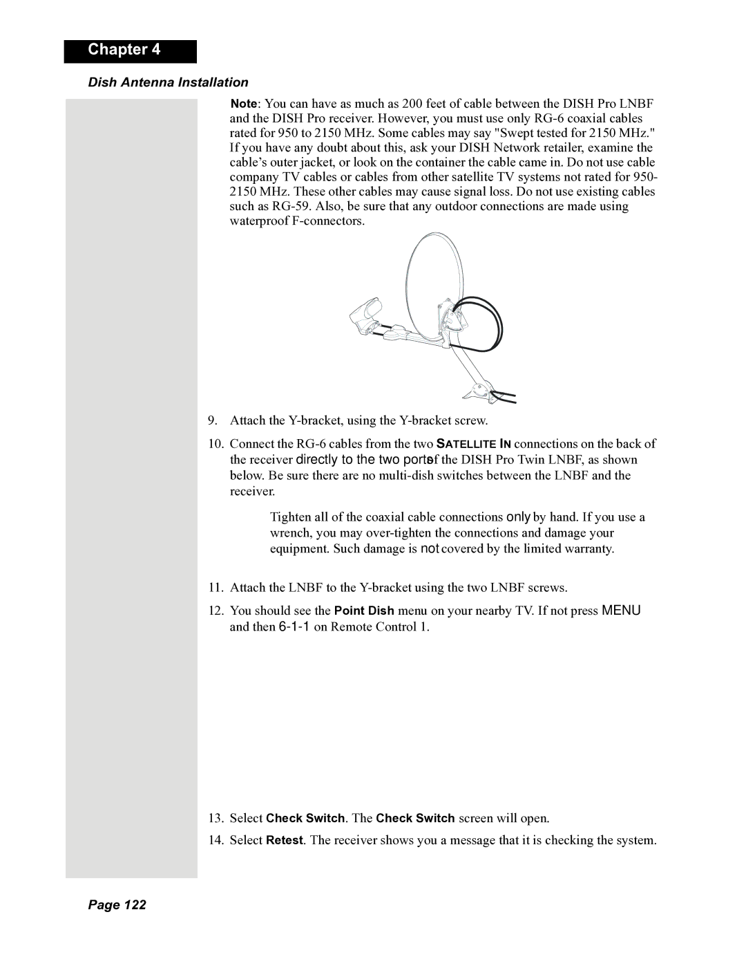 Dish Network DuoDVR 522, DuoDVR 625, 118523 manual Chapter 