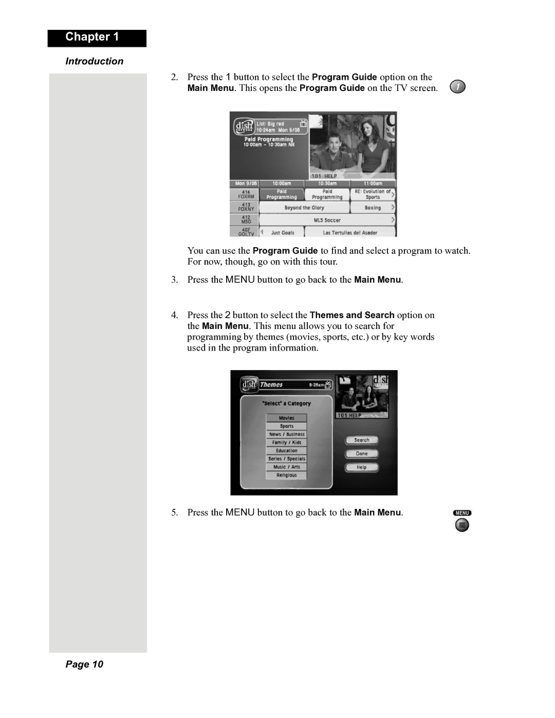 Dish Network 118523, DuoDVR 522, DuoDVR 625 manual Chapter 