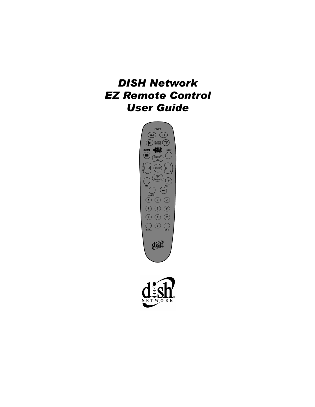 Dish Network manual EZDISHCANCELtwrkE 