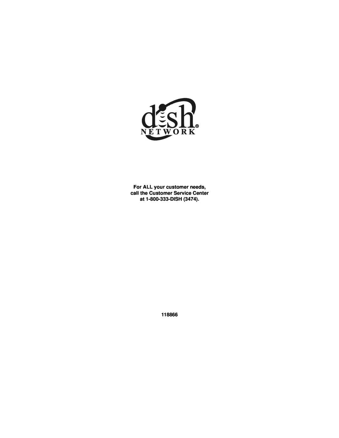 Dish Network EZ manual 118866 