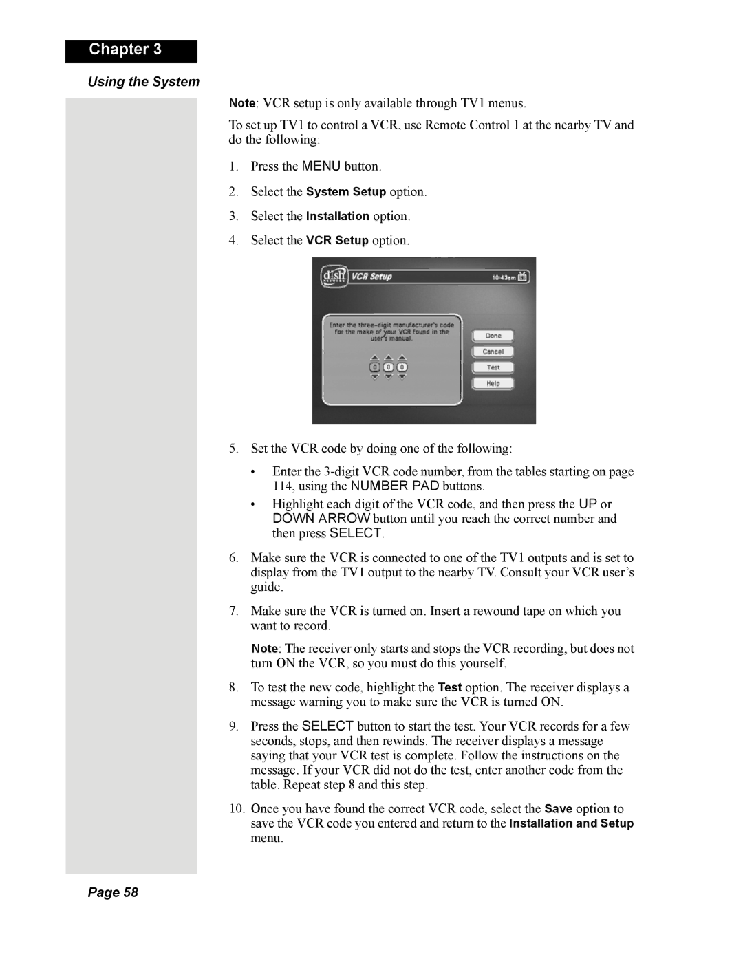 Dish Network Solo 351 manual Chapter 