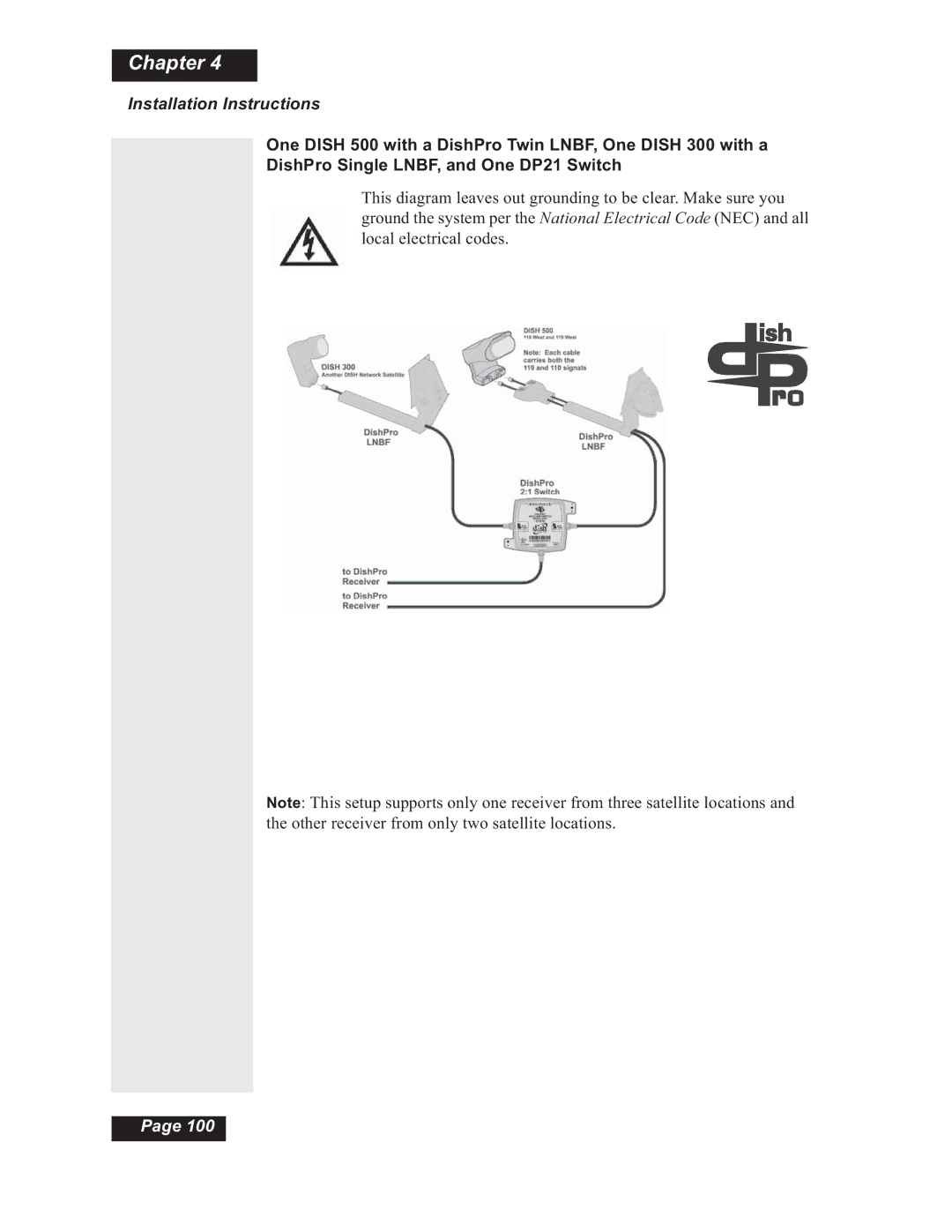 Dish Network Solo 508, Solo 501, Solo 510, 112182 manual Chapter 