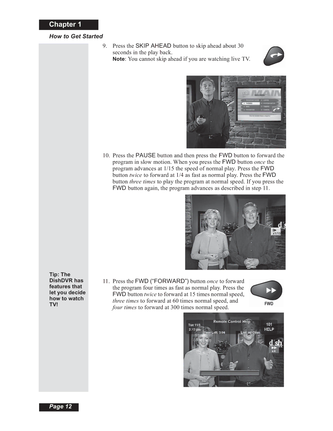 Dish Network Solo 508, Solo 501, Solo 510, 112182 manual Chapter 