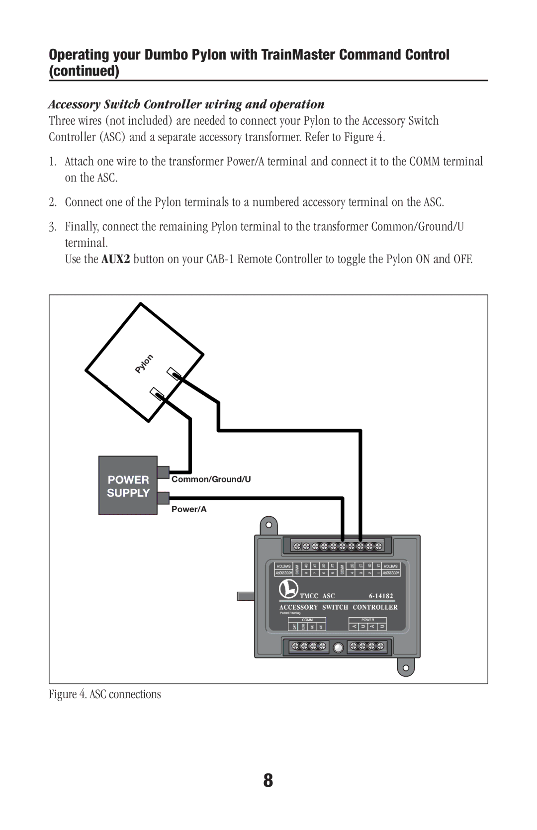 Disney 72-4131-250 owner manual Accessory Switch Controller wiring and operation 