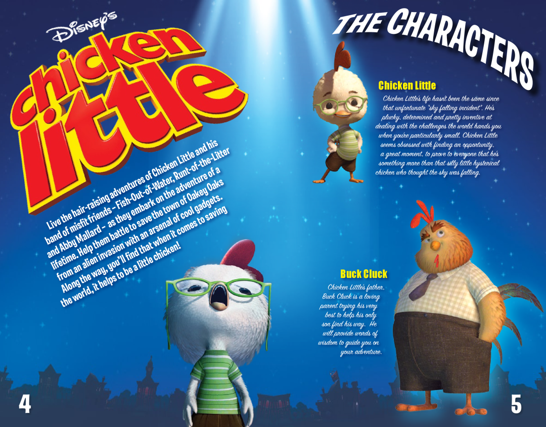 Disney Interactive Studios Chicken Little manual Buck Cluck 