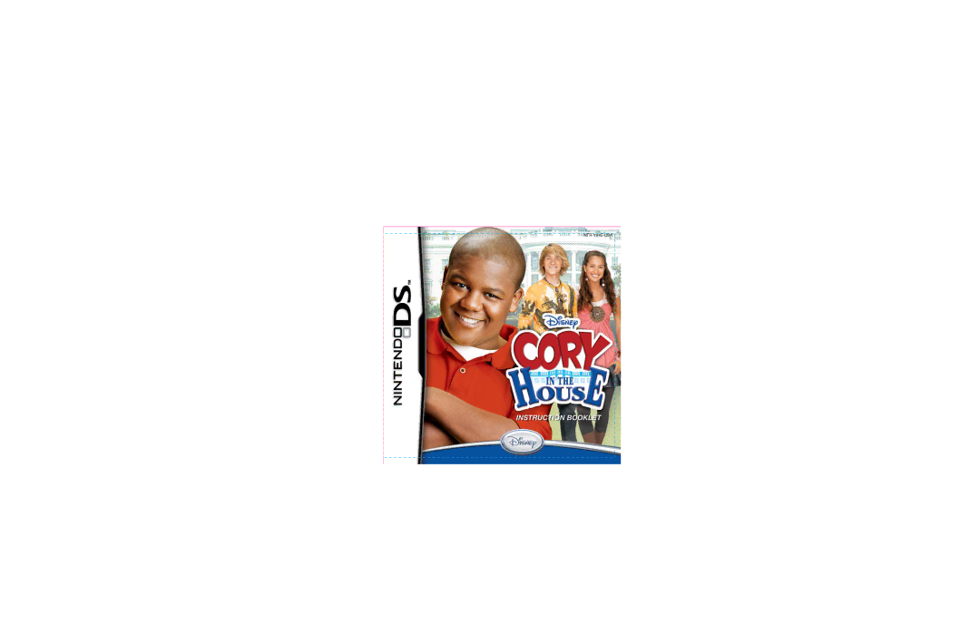 Disney Interactive Studios Cory In The House for Nintendo DS manual Ntr-Yihe-Usa 