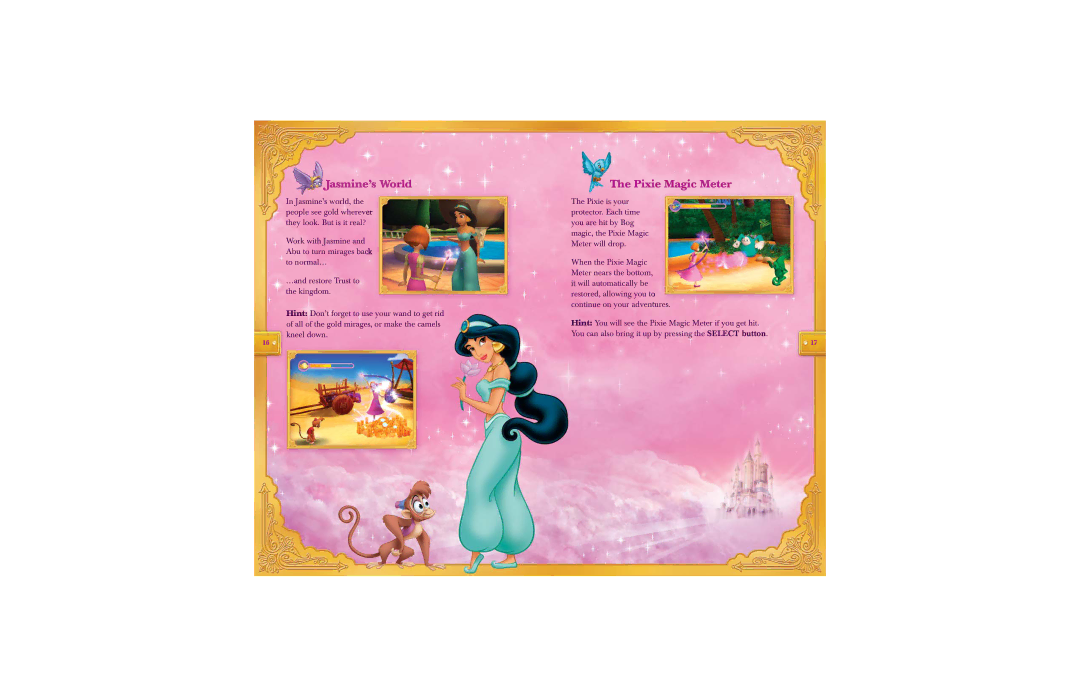 Disney Interactive Studios Disney Princess manual Jasmine’s World, Pixie Magic Meter 