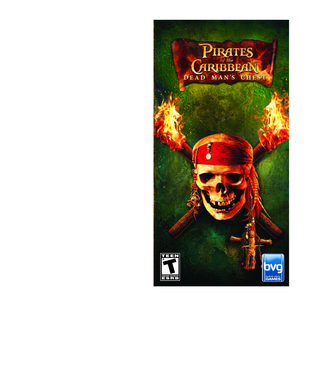 Disney Interactive Studios Pirates of the Caribbean: Dead Man's Chest manual 