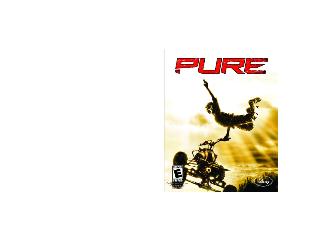 Disney Interactive Studios Pure manual 