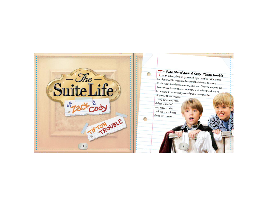 Disney Interactive Studios The Suite Life of Zack and Cody: Tipton Trouble manual Zack & Cody Tipton 