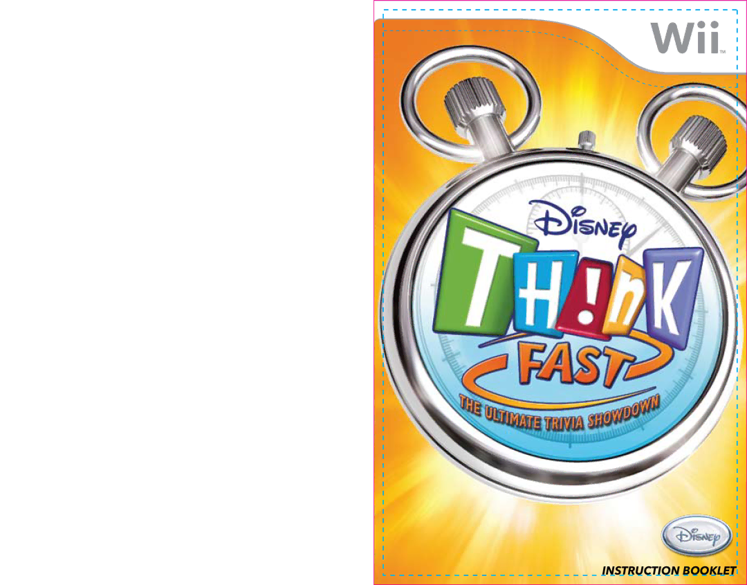 Disney Interactive Studios TH!NK Fast manual 