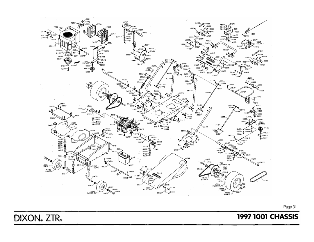 Dixon 1001 manual 