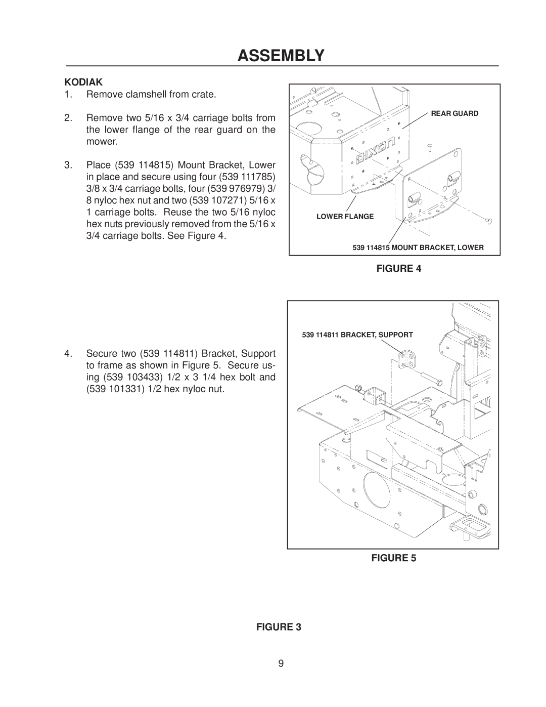 Dixon 130211 - DCKC, 130212 - DCRC manual Kodiak 