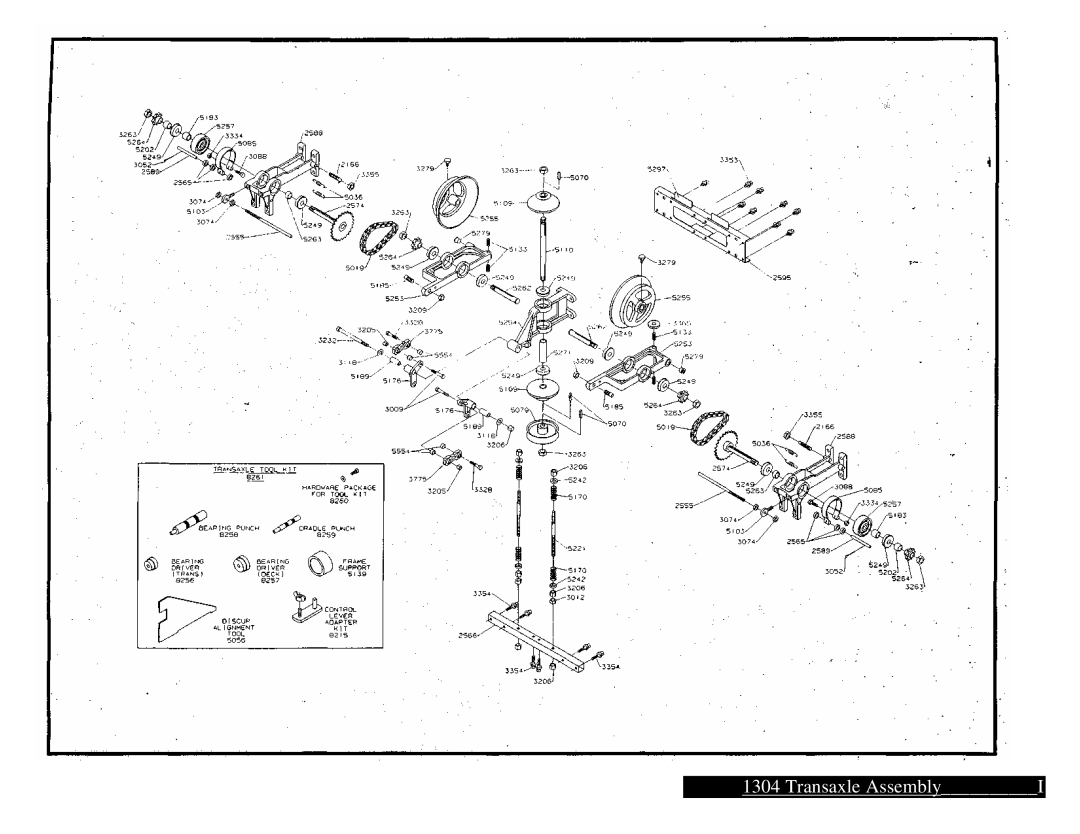 Dixon 3O4 brochure Transaxle AssemblyI 