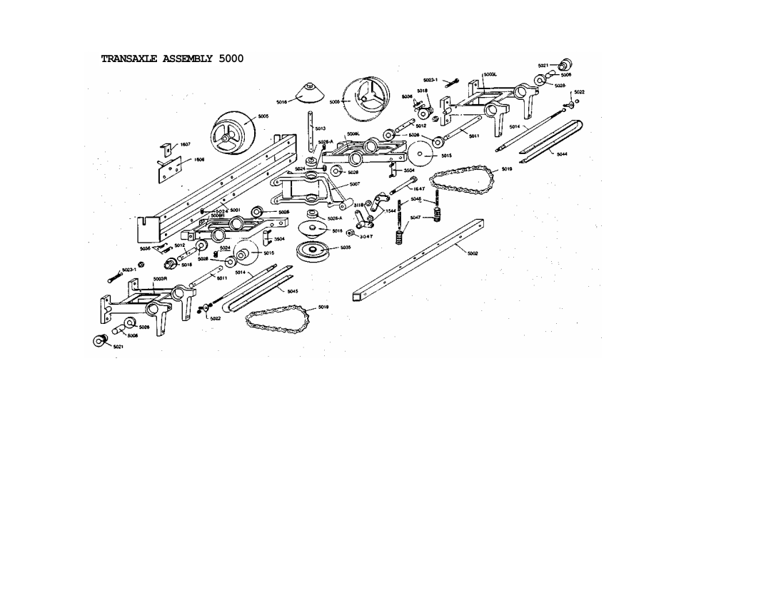 Dixon 422 & 424, 422, 424 manual Transaxle Assembly 