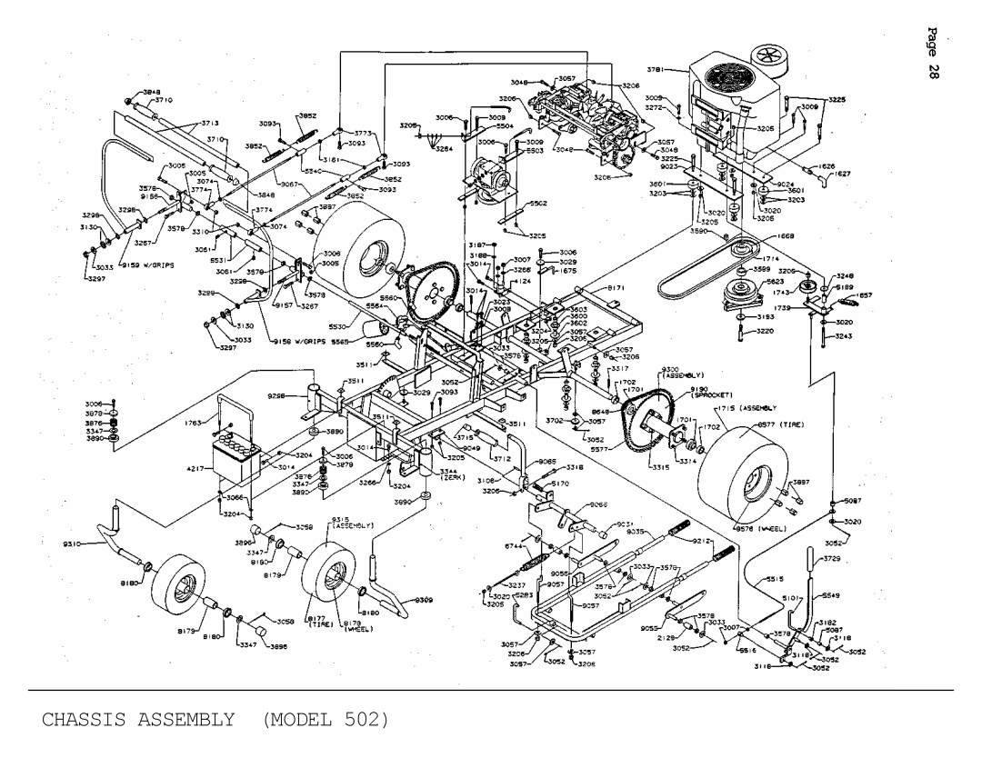 Dixon 502 manual 