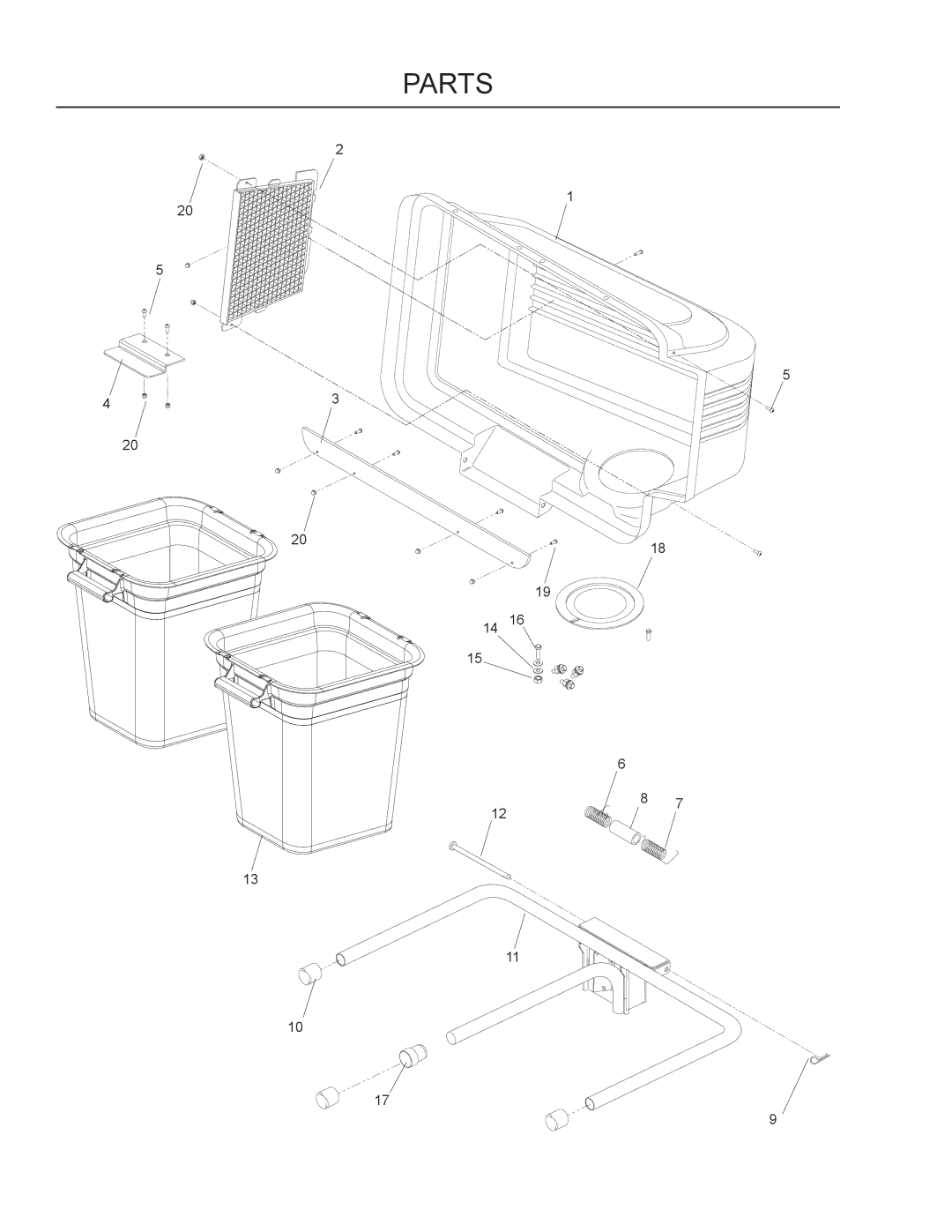 Dixon 115 150227, 966 004301 manual Parts 