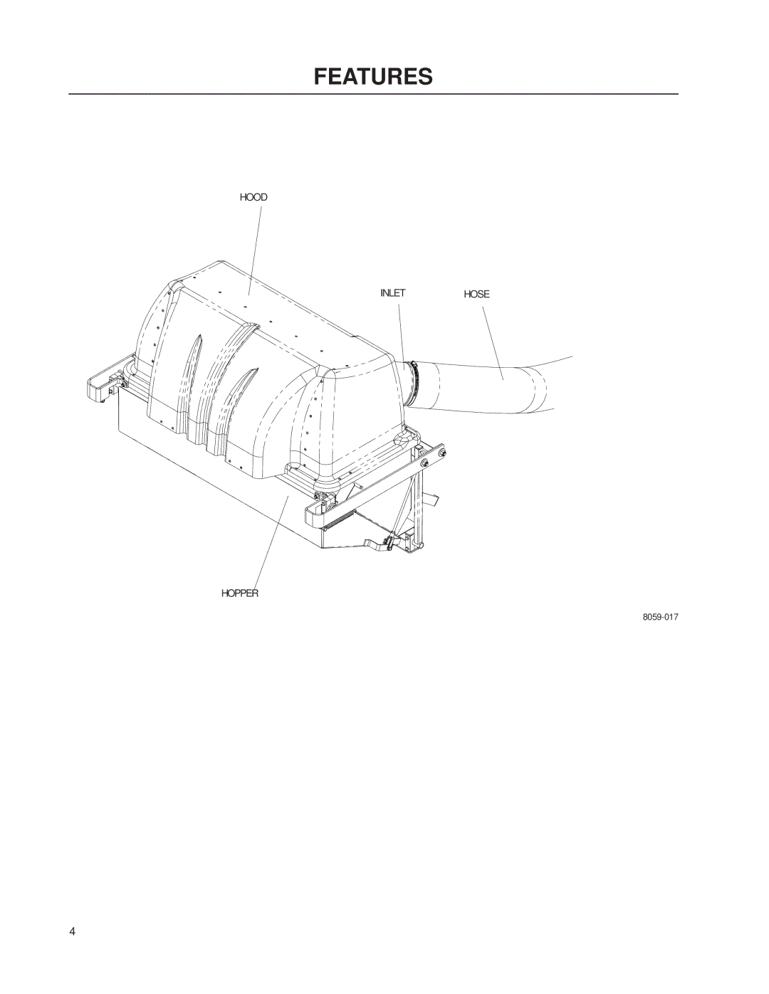 Dixon DFS 114883, DCG 114883 manual Features 