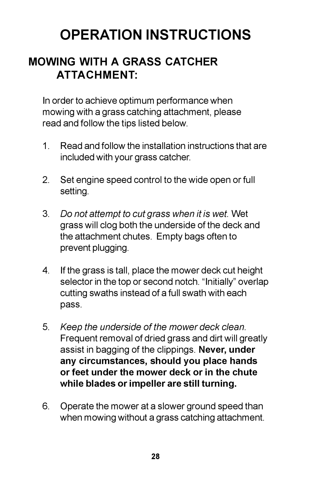 Dixon Zero-Turn Riding Mower manual Mowing with a Grass Catcher Attachment 