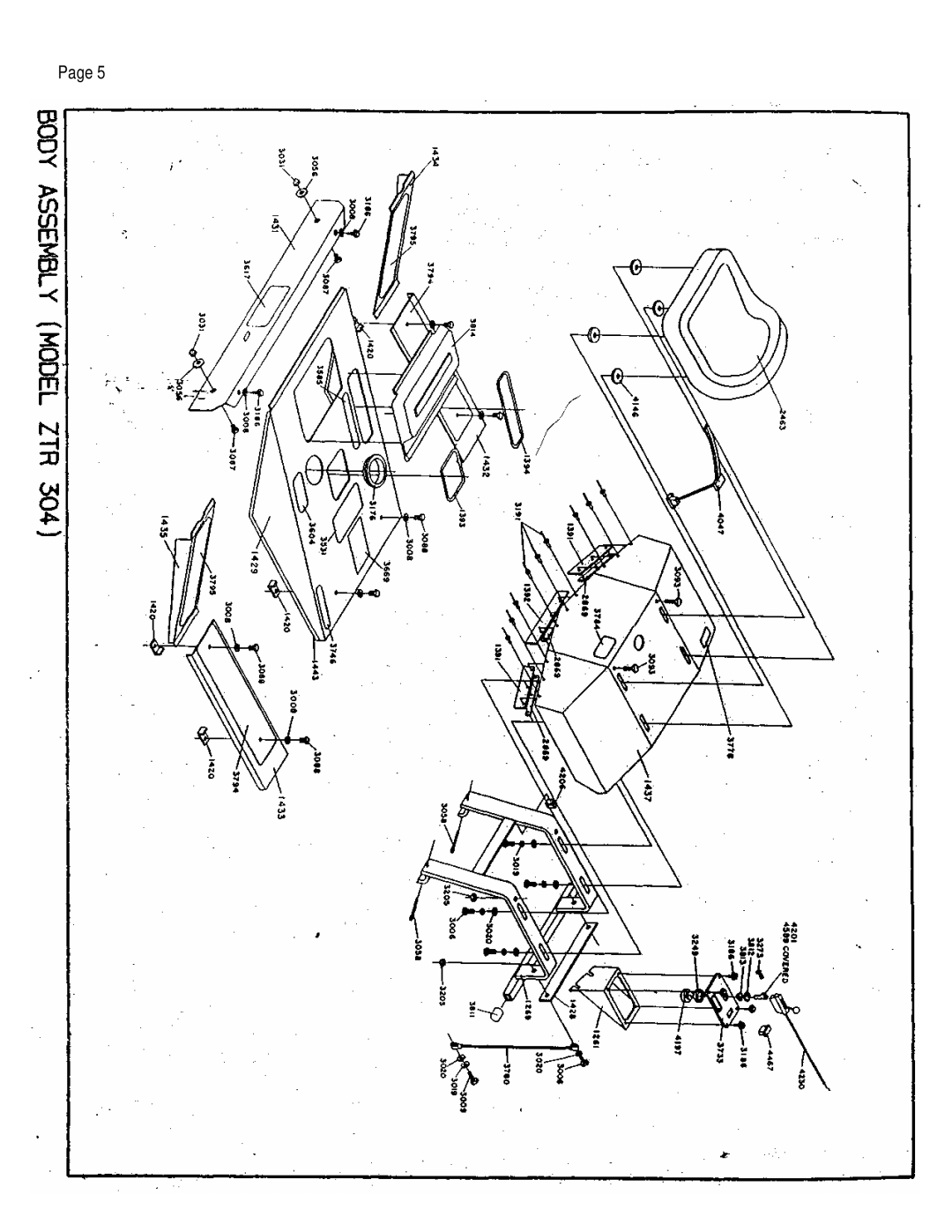 Dixon ZTR 304 brochure 