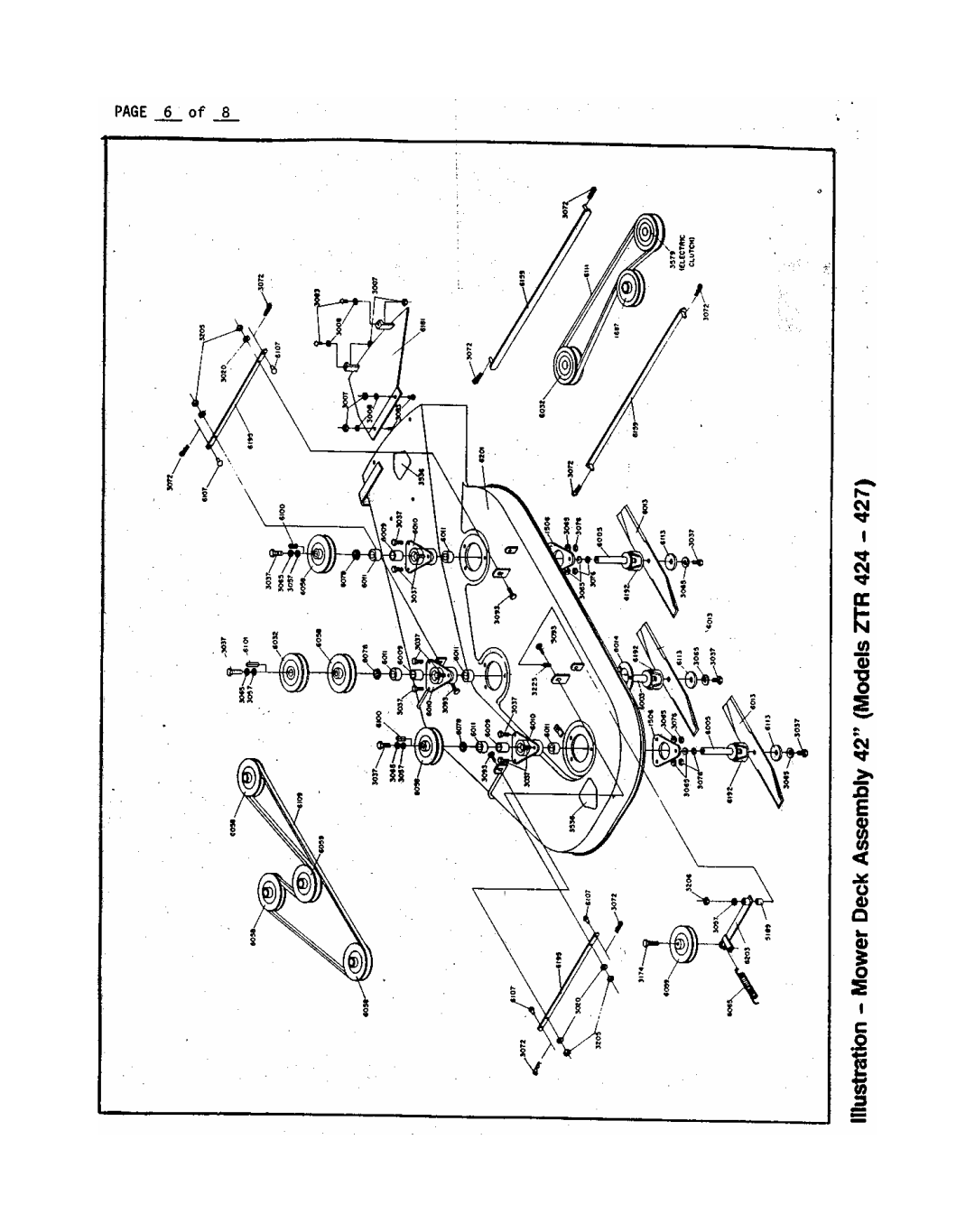 Dixon ZTR 427 brochure 