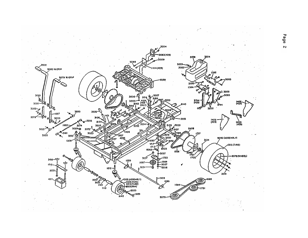 Dixon ZTR 428 D 429 brochure 