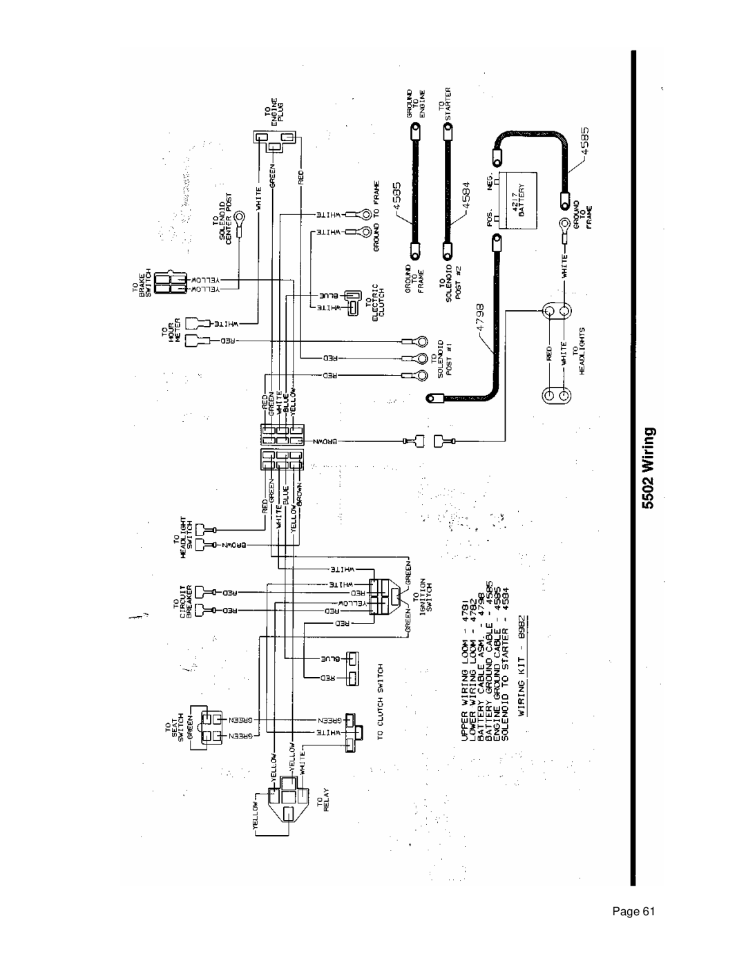 Dixon ZTR 5502, ZTR 5422, ZTR 5601 manual 