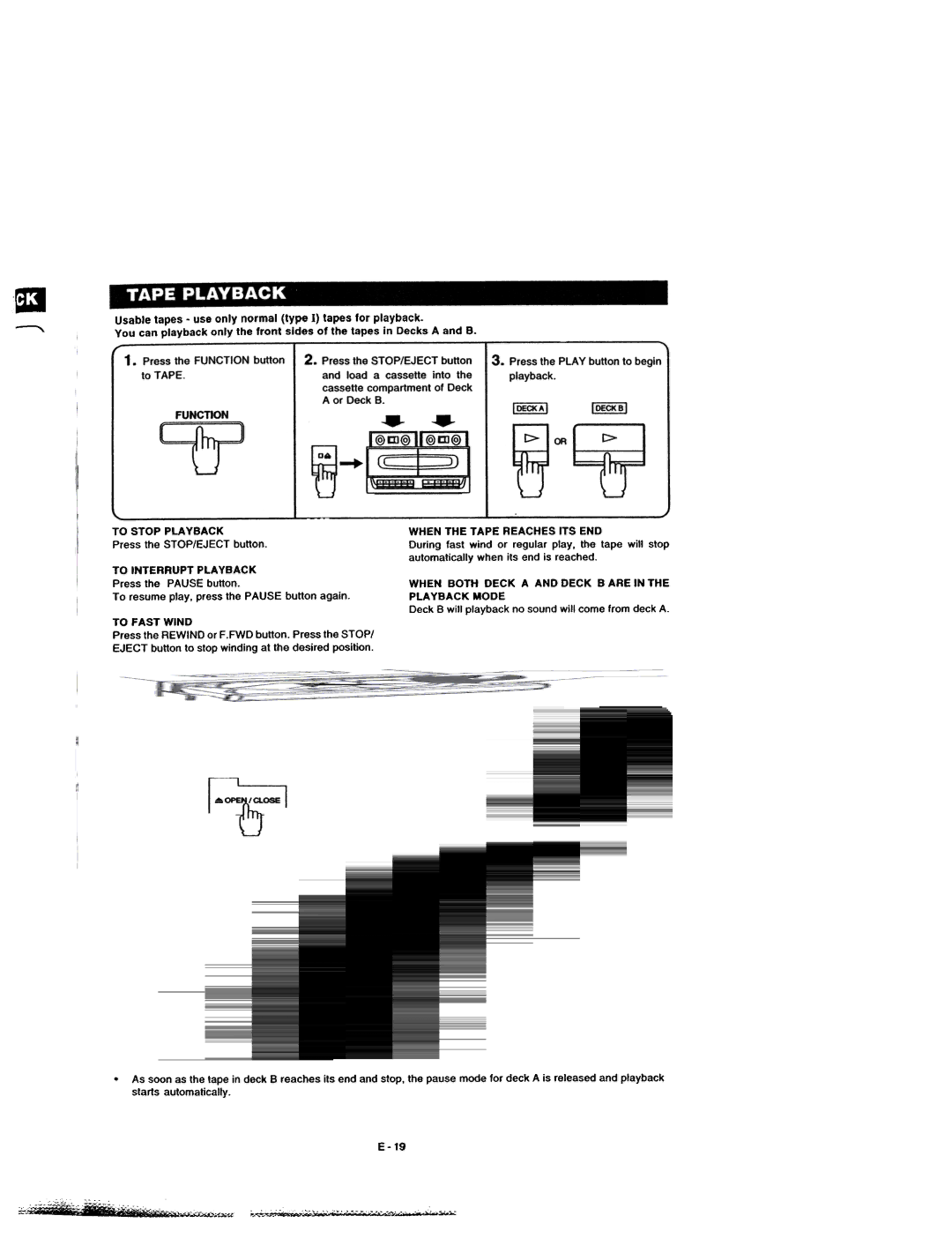 Dolby Laboratories CD Player manual ~-~~ ~,..-~0-~..~, Press the Play button 