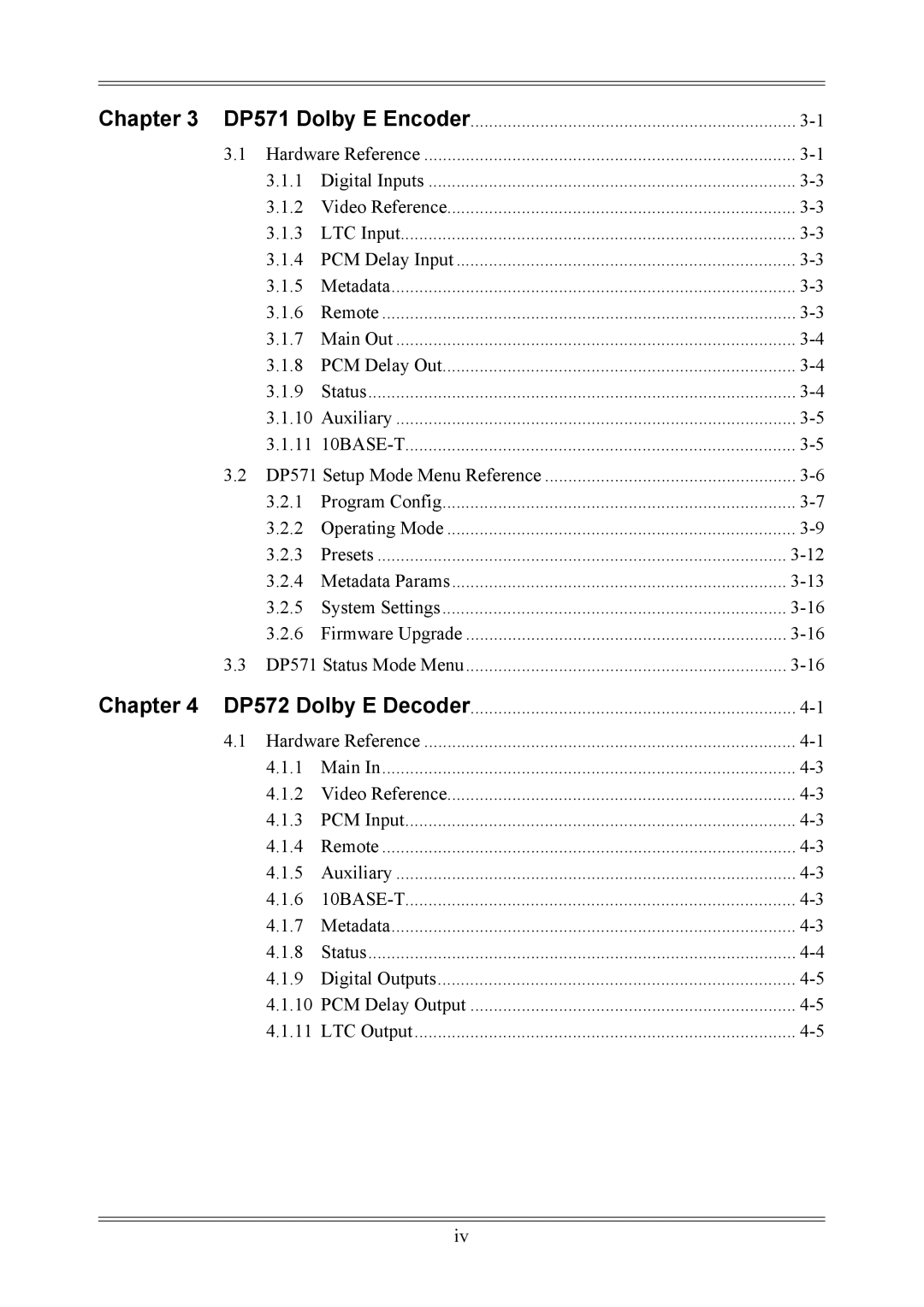 Dolby Laboratories DP571, DP572 user manual 10BASE-T 