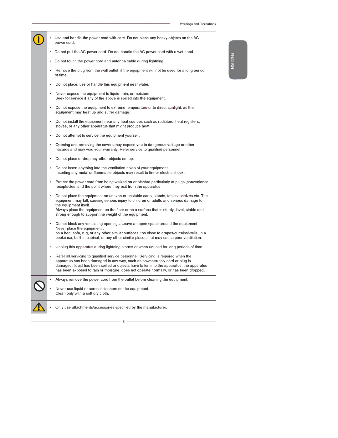 Dolby Laboratories FLX-1910 manual English 