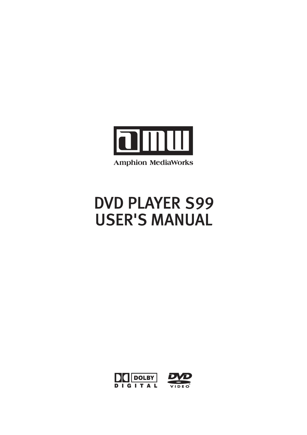 Dolby Laboratories S99 manual 