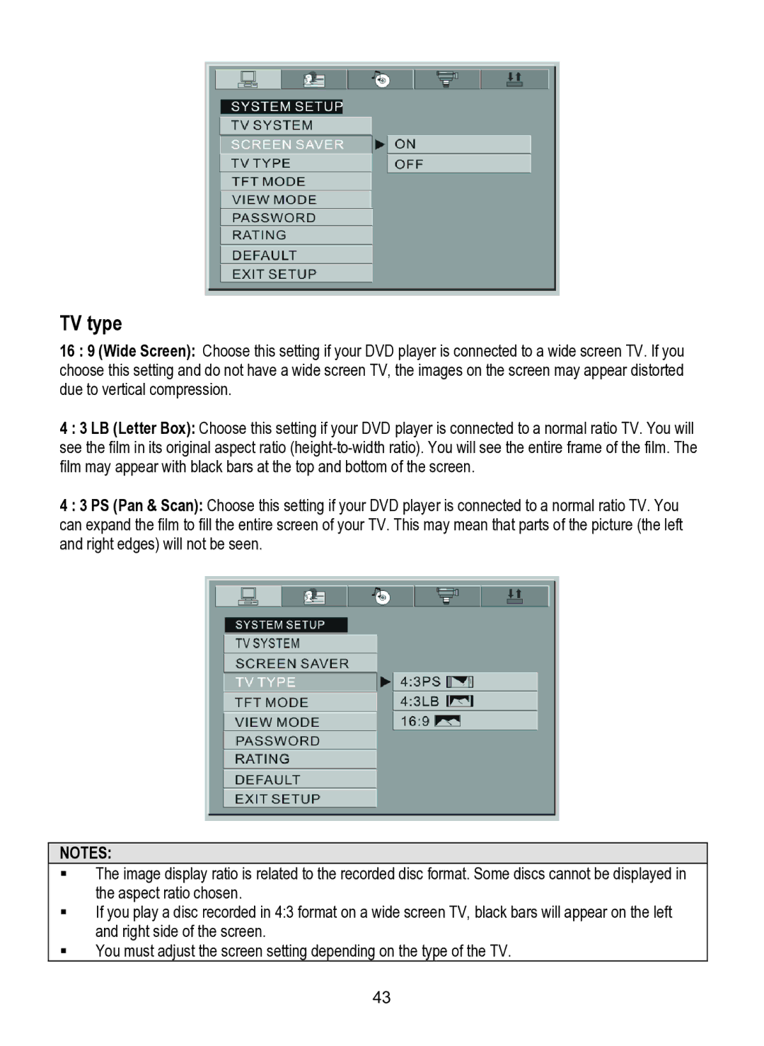 Dolby Laboratories SDV-27 operating instructions TV type 