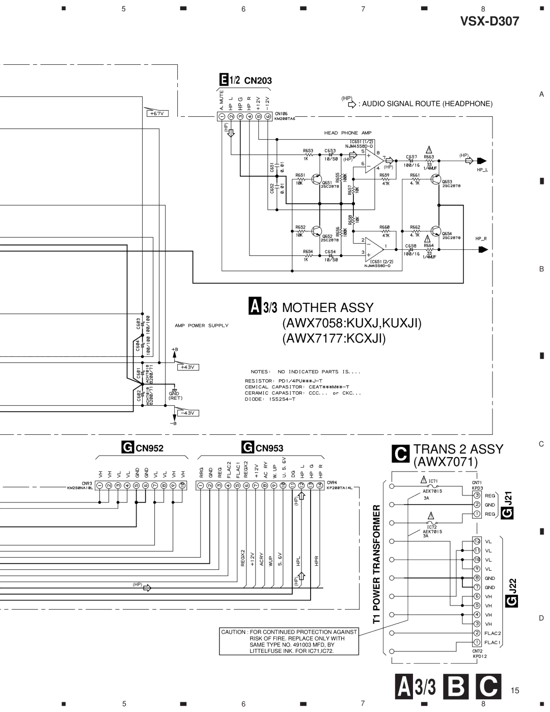 Dolby Laboratories 31-3043, STAV-3770 service manual Trans 2 Assy, Power 