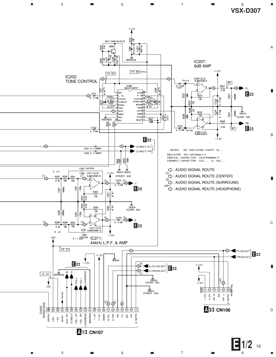 Dolby Laboratories 31-3043, STAV-3770 service manual CN106 CN107 