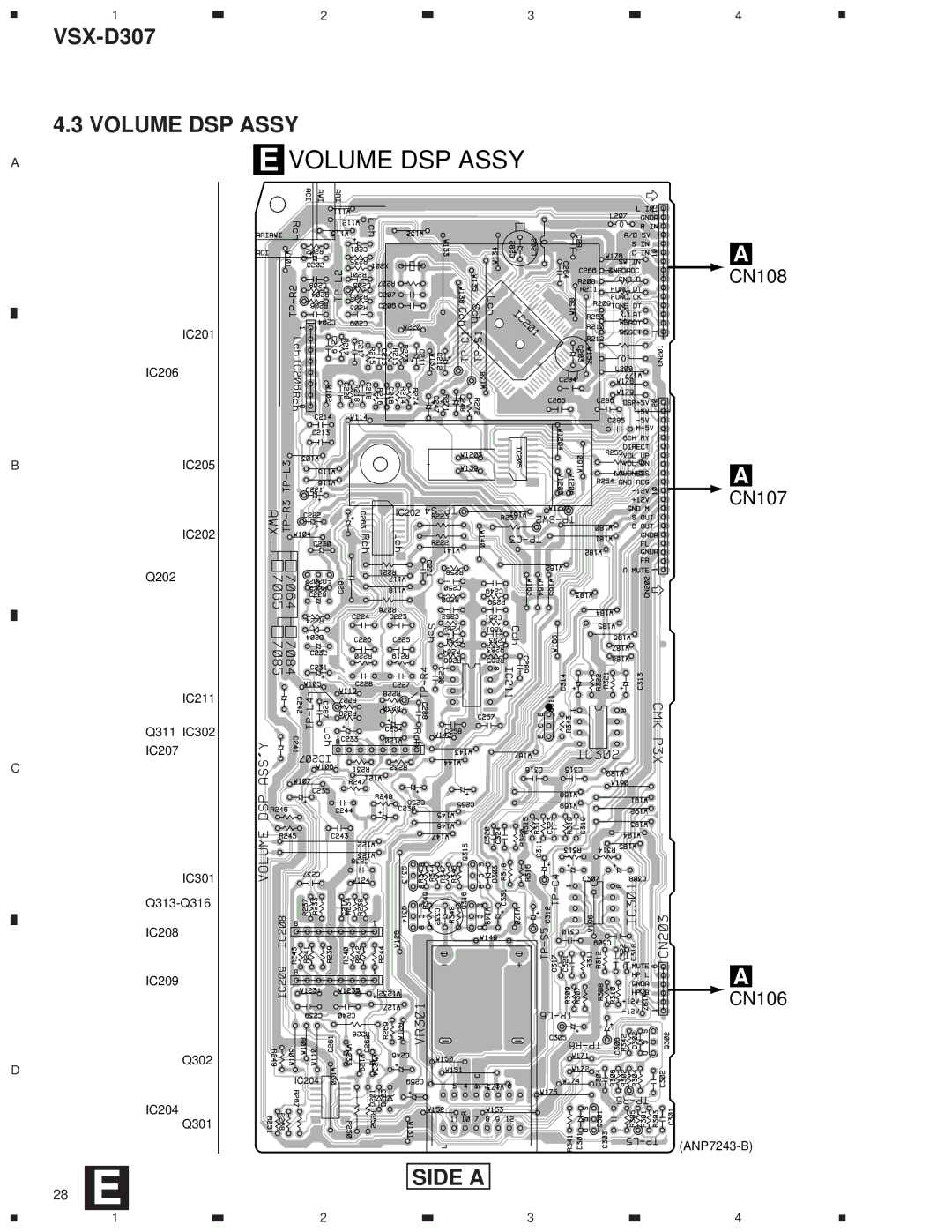 Dolby Laboratories STAV-3770, 31-3043 service manual Volume DSP Assy 