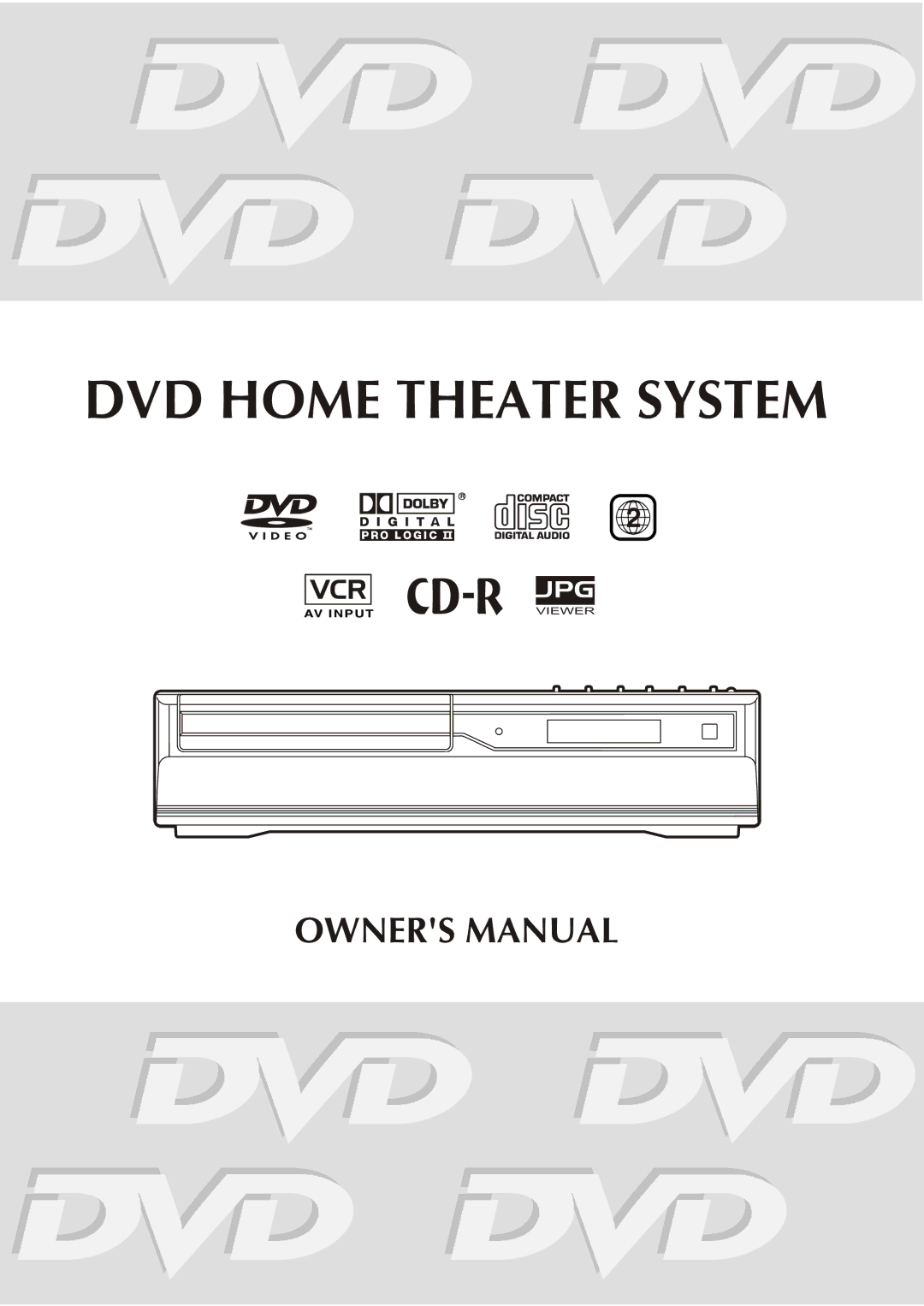 Dolby Laboratories STS75E owner manual DVD Home Theater System 