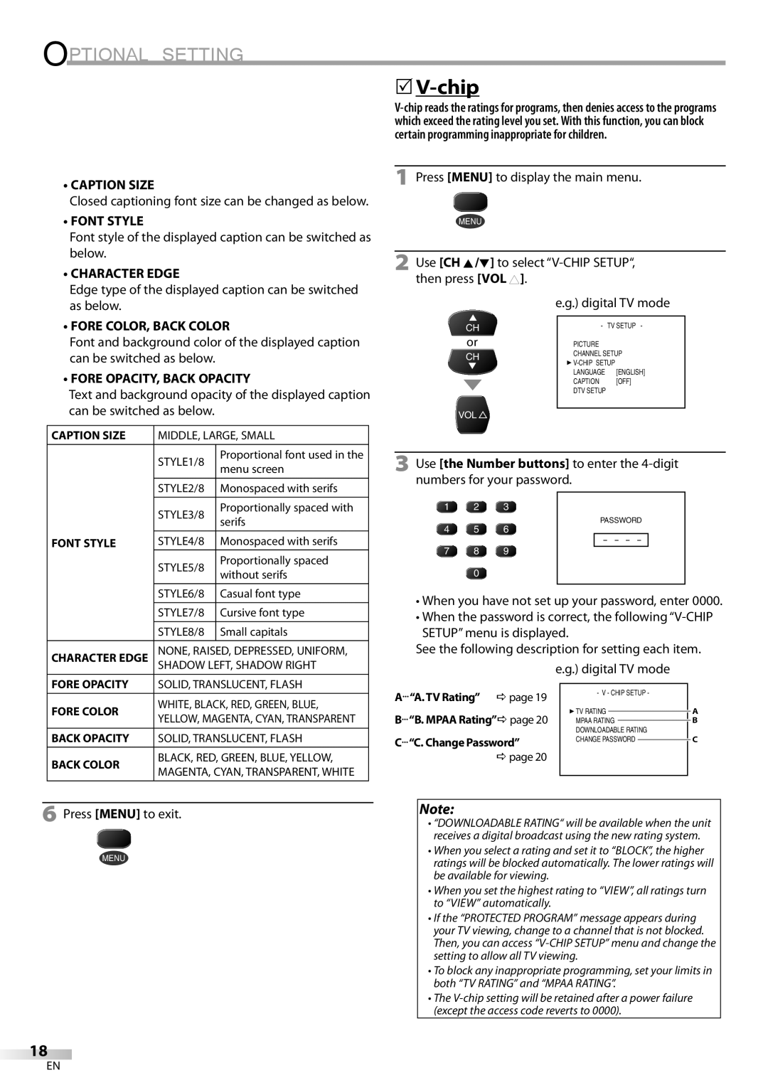 Dolby Laboratories V07TV13 owner manual 5V-chip 