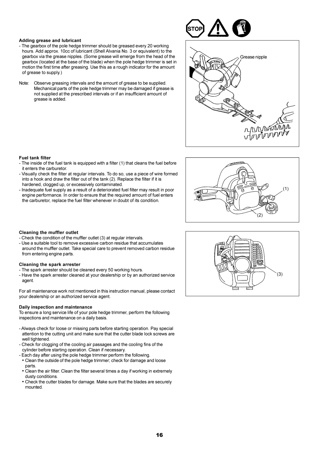 Dolmar MH-2556 instruction manual 