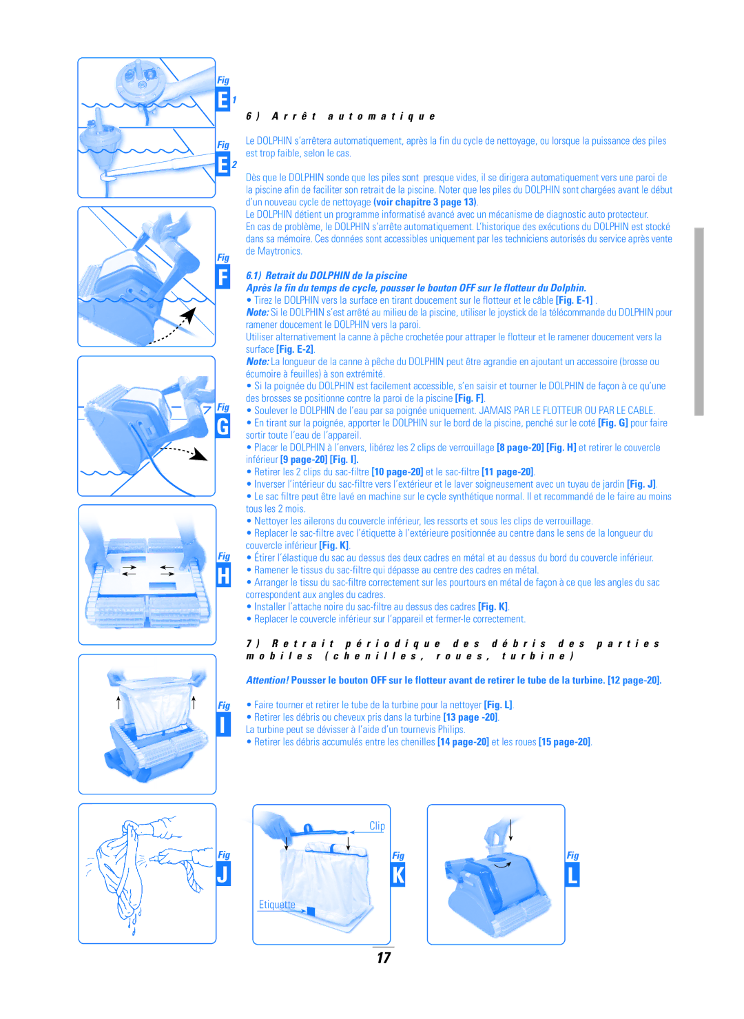 Dolphin Peripherals DX5B manual R r ê t a u t o m a t i q u e 