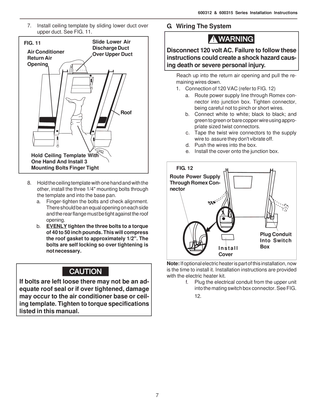 Dometic 600315.336, 600315.331, 600312.331 operating instructions Slide Lower Air 