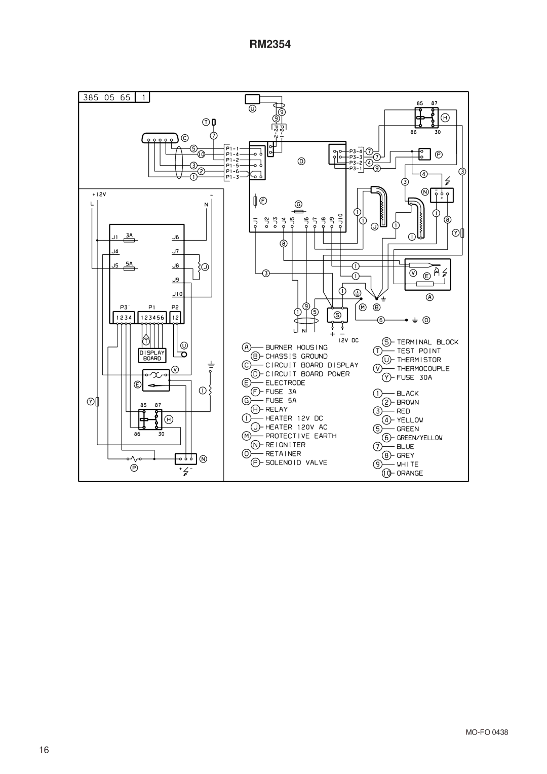 Dometic RM2354 manual 