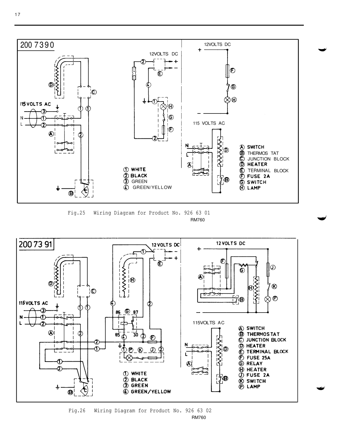 Dometic RM36O service manual 200 7 3 9 