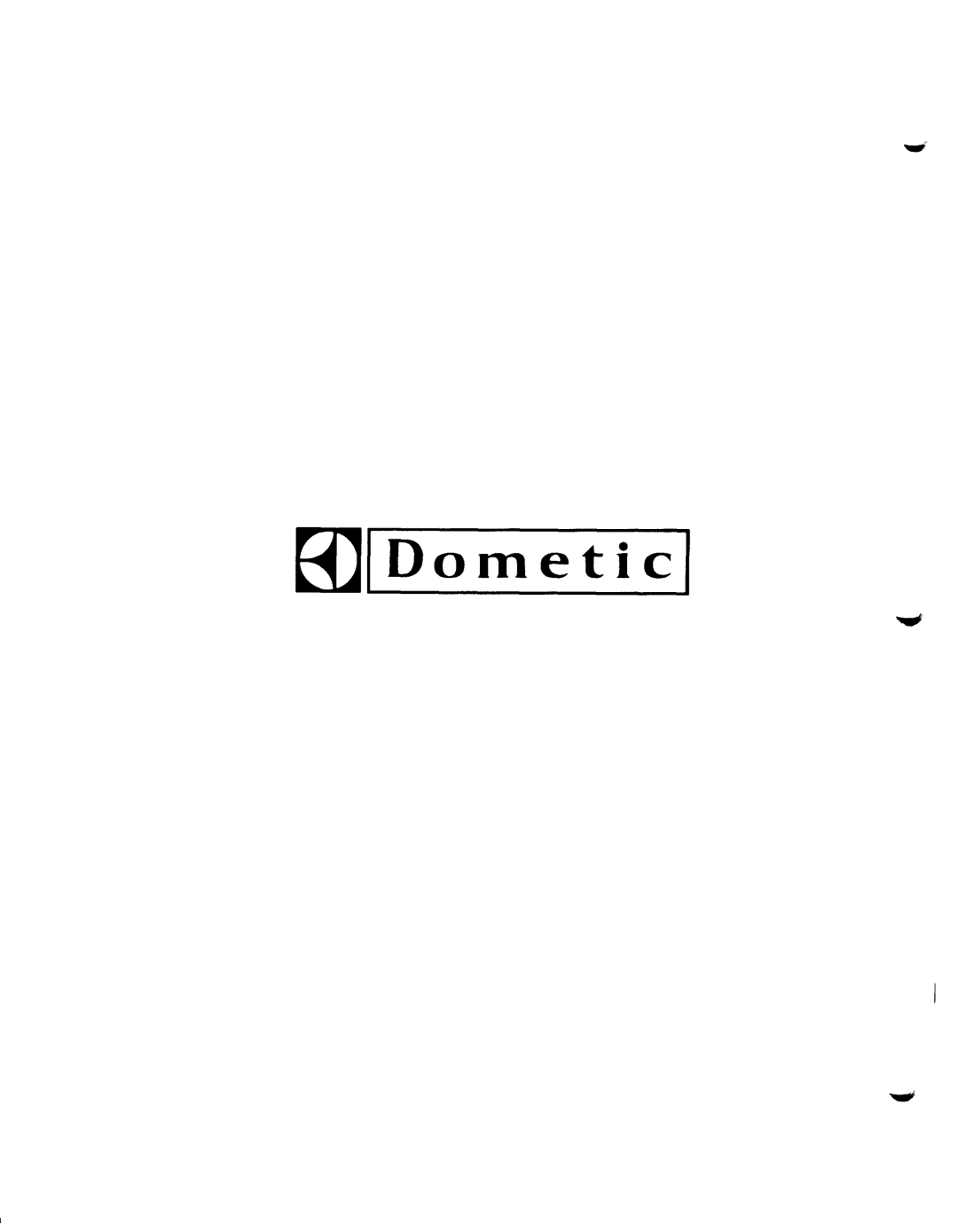 Dometic RM36O service manual 