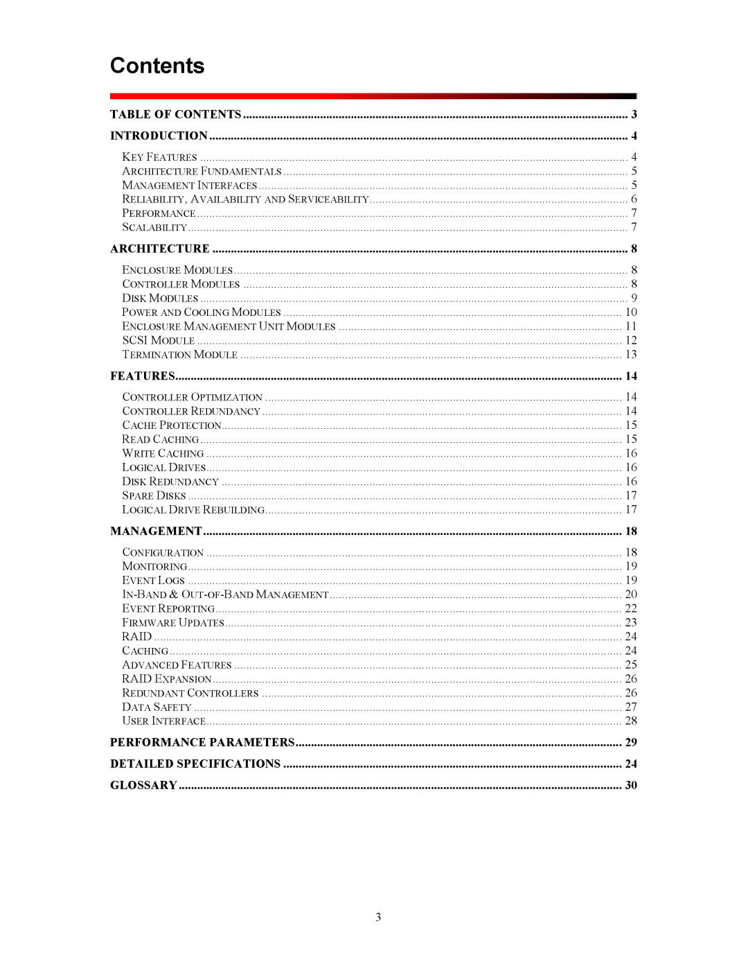 Dot Hill Systems 200 manual Contents 