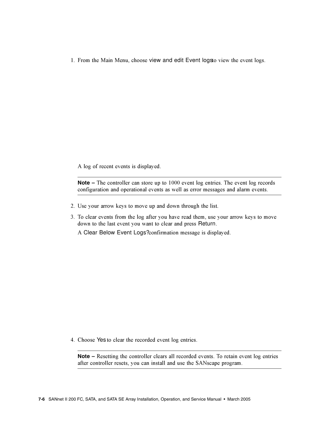 Dot Hill Systems II 200 FC service manual 