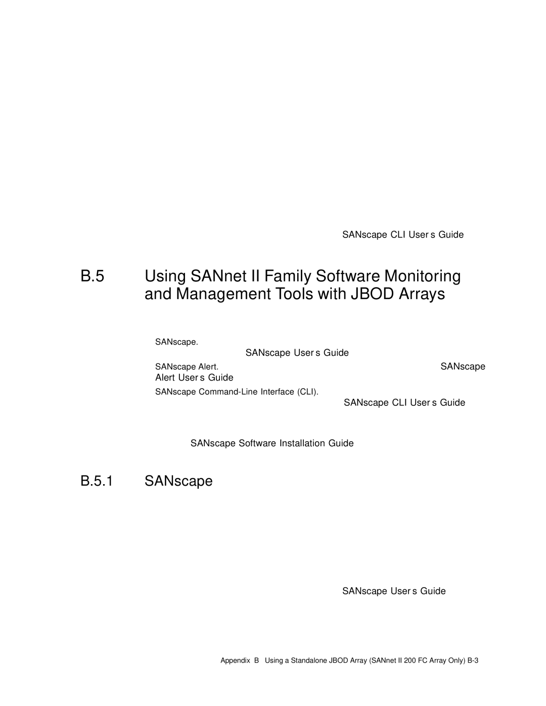 Dot Hill Systems II 200 FC service manual SANscape 