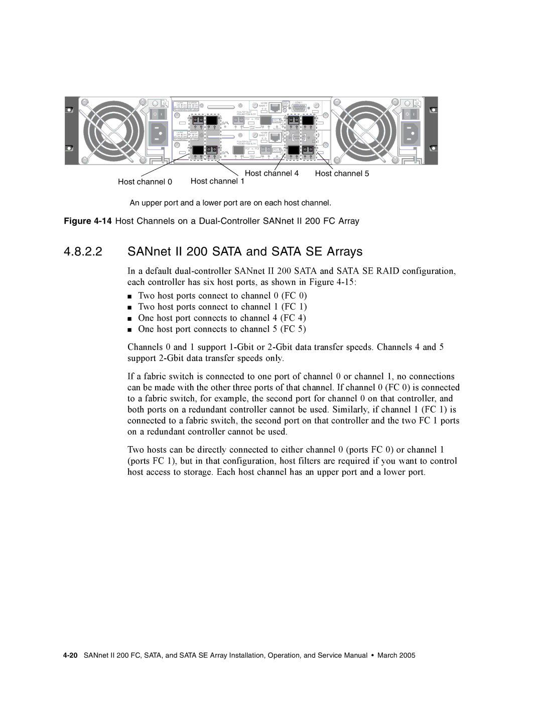 Dot Hill Systems II 200 FC service manual SANnet II 200 Sata and Sata SE Arrays 