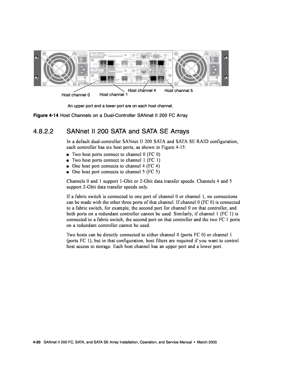 Dot Hill Systems II 200 FC service manual SANnet II 200 SATA and SATA SE Arrays 
