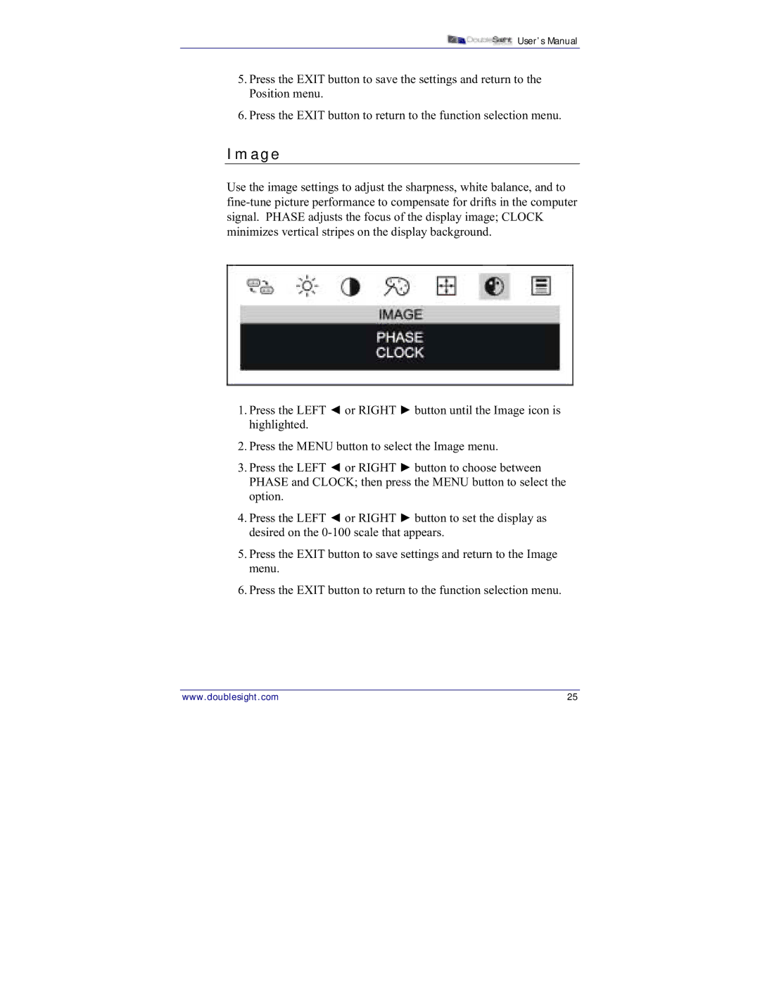 DoubleSight Displays DS-15xx user manual Image 